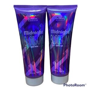 Bodysource *Midnight Blossom* shower gel 8 fl.oz.and body lotion 8 fl.oz. New